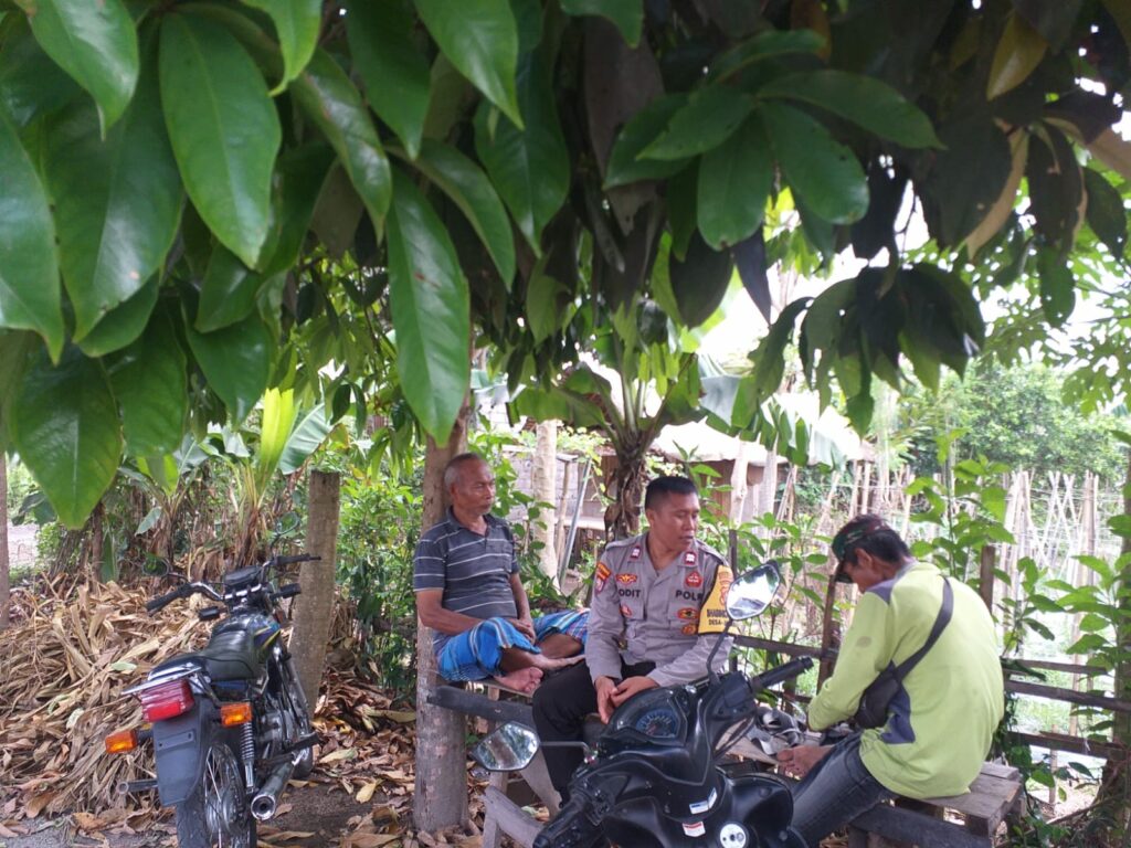 Inisiatif Ketahanan Pangan, Polisi Ajak Petani Desa Jagaraga Optimalkan Lahan Pekarangan