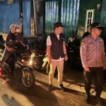 Patroli Gabungan Polsek Kediri, TNI, dan Forkopincam Jaga Kamtibmas Lombok Barat