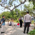 Polisi Sigap Berpatroli, Wisata Senggigi Lombok Barat Makin Nyaman