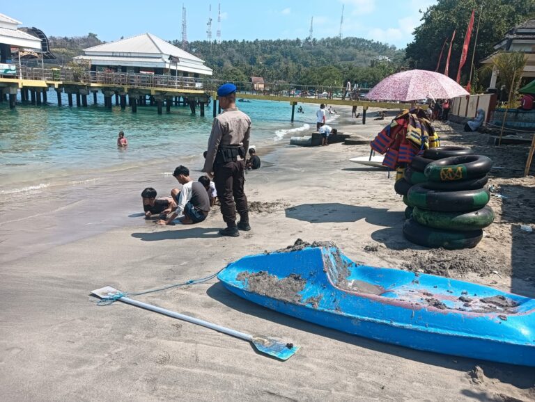 Cuaca Tak Menentu, Satpolairud Gencarkan Himbauan Keselamatan di Senggigi