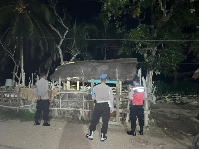 Polsek Sekotong Gencar Patroli Dini Hari, Fokus Amankan Ternak Warga
