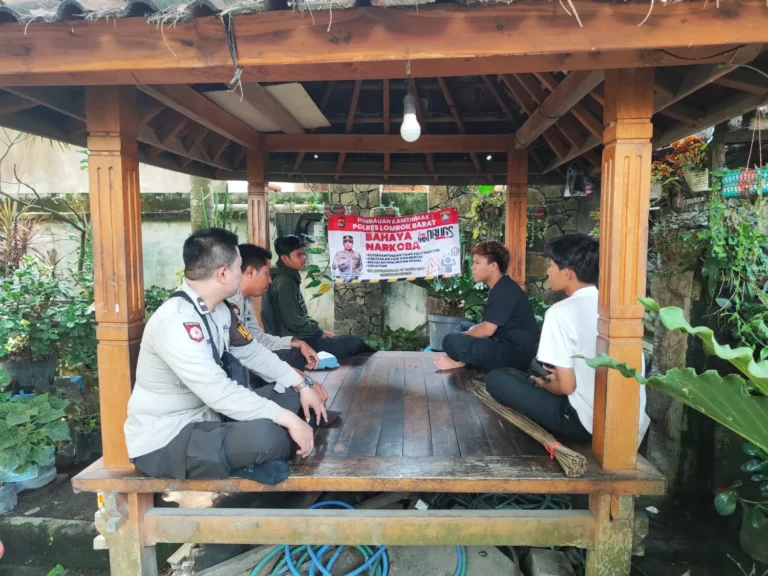 Jaga Generasi, Polsek Kuripan Intensifkan Sosialisasi Bahaya Narkoba dan Judi Online