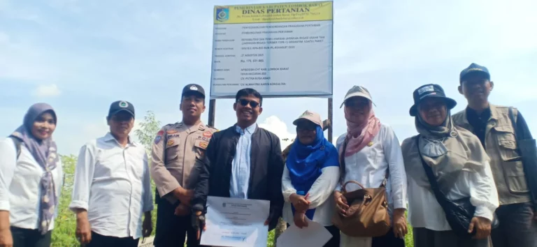 Sinergi Bhabinkamtibmas dan Pemda Lobar Wujudkan Ketahanan Pangan Desa